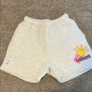 Madhappy Gray Athletic Shorts Elastic Waistband Heathered